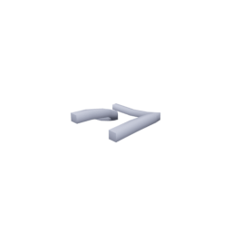 Railroad Rail Corner Small Ramp